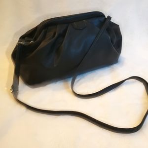 Primark Black Faux Leather Convertible Bag